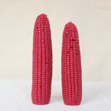 Pomegranate - Corn Beeswax Candle Set Candles & Holders