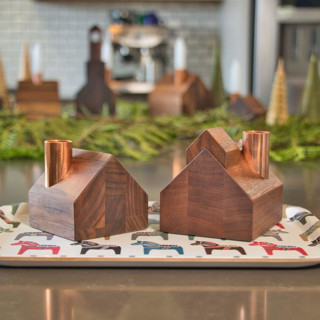 Modern Village Completer Set Candles & Holders