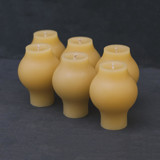 Natural Orb Set Candles & Holders
