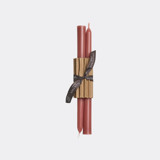 10" Everyday Tapers 100% Beeswax - Berry Champagne Candles & Holders
