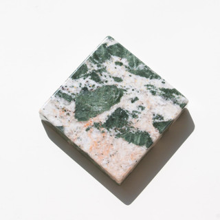 Marble Pedestal (PEACH GRAINS) Decorative Object