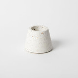Matchstick Holder - White Terrazzo Decorative Object