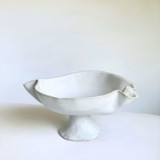 Hand Sculpted Pedestal Bowl no. 2 Decorative Object