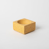 Square Incense Holder - Marigold Terrazzo Decorative Object
