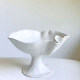 Hand Sculpted Pedestal Bowl no.1 Decorative Object