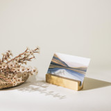 Brass Business Card Holder Decorative Object