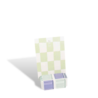 Tile Picture Stand in Lavender Latte Decorative Object