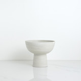 Pedestal Bowl - Grey Decorative Object