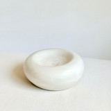 Sculptural Concave Bowl Decorative Object
