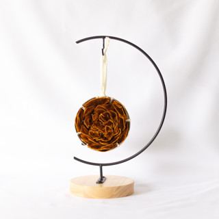 Woven Ornament | Velvet Decorative Object