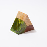 3 Piece Decorative Triangle Puzzle - Unique Andean Gemstone Art Decorative Object