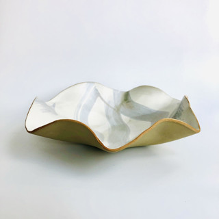 Brushed Fruit Bowl Decorative Object