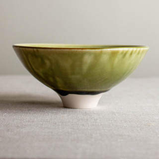 Mirror Green Glazed Vessel 1 Decorative Object