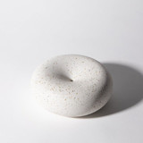 Bubble Incense Holder - White Terrazzo Decorative Object