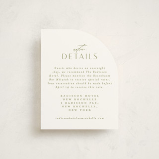 Star Mitzvah Direction Cards