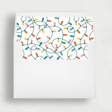 Holiday Festive Lights | Set of 25 Envelope Liners Envelope Liners