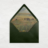 A7 Fine Art Envelope Liners // Golden Pastures (Set of 25) Envelope Liners