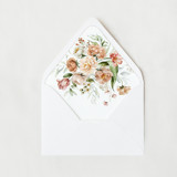 Spring Dutch Floral  Liner | Set of 25 Euro Envelope Liners Envelope Liners