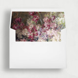 Romantic Blush & Burgundy Oil Painting| Set of 25 Wedding Envelope Liner Envelope Liners