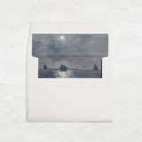A7 Fine Art Envelope Liners Square Flap // Moonlit Voyage (Set of 25) Envelope Liners