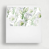 Springtime Floral Liner | Set of 25 Square Envelope Liners Envelope Liners