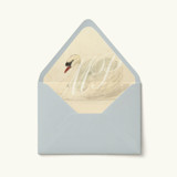 Monogram Vintage Swan Envelope Liner | Set of 10 Envelope Liners