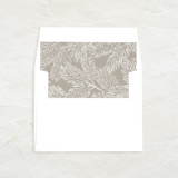 A7 Envelope Liners Square Flap // Muted Pine Needles (Set of 25) Envelope Liners