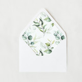 Full Greenery Liner | Set of 25 Euro Envelope Liners Envelope Liners