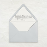 Custom A7 Venue Sketch Liners // Set of 125 Envelope Liners
