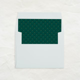 A7 Envelope Liners Square Flap // Holiday Tuft (Set of 25) Envelope Liners