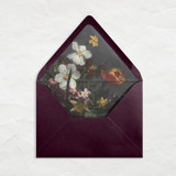 A7 Fine Art Envelope Liners // Midnight Bloom (Set of 25) Envelope Liners