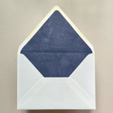 A7 Envelope Liners Fresco Texture in Ocean Blue for Euro Flap Envelopes | Pack of 10 Envelope Liners