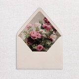 Pink Watercolor Floral Envelope Liners, Pack of 25 Envelope Liners