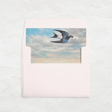 A7 Valentine Liners Square Flap // Winged Messenger (Set of 25) Envelope Liners