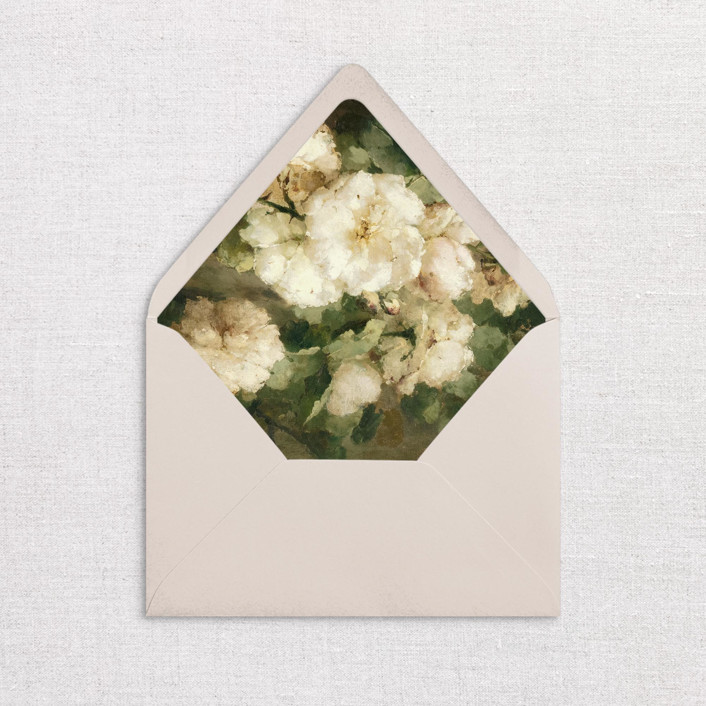 Romantic Floral Envelope Liners, Pack of 25 Envelope Liners by Rachel Treur Minted
