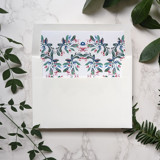 Garland Watercolor Envelope Liner | Set of 10 Envelope Liners