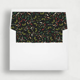 Holly Jolly Dreams: Playful Christmas Envelope Liners | Set of 25 Envelope Liners