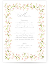 Rosebud Menus