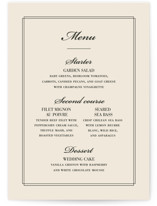 Uptown Formal Menus