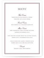 Engraved names Menus