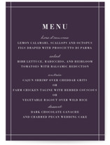 Menu Cards