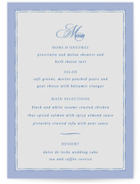 Amalfi Blue Menus