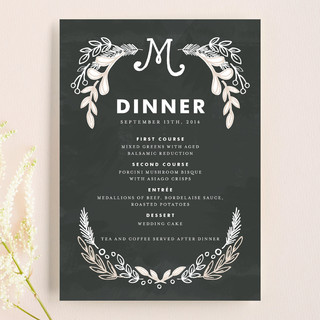 Chalkboard Menus