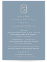 Bevel Monogram Menus
