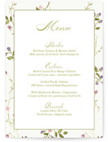 Wild Berry Watercolor Menus