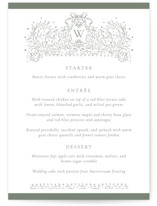Ornate sketched frame Menus