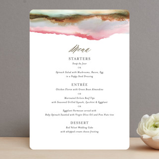 Sedona Menus