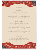 Japanese Textile Menus