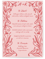 Love in Bloom Menus