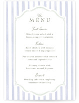 Delicate Vines Menus